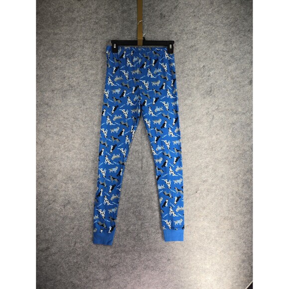 L.L. Bean Dogs Puppy Print Pajama 2 Piece Set Organic Cotton Boys Youth 14 Kids - Picture 5 of 10